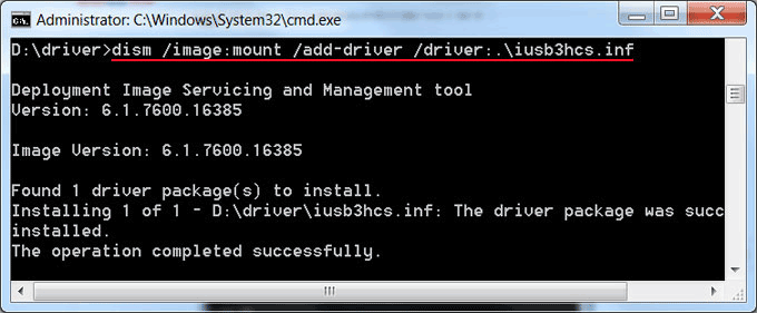 add driver to image